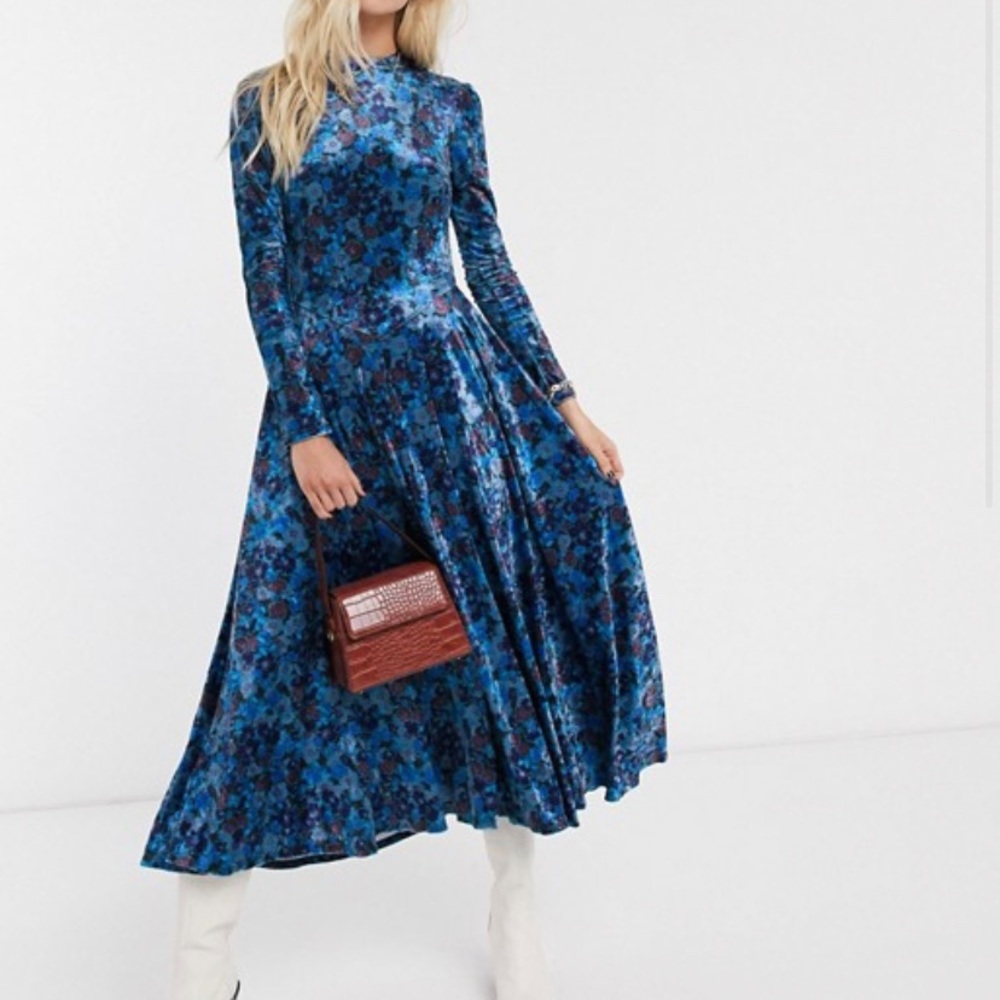 Free people Velvet dress